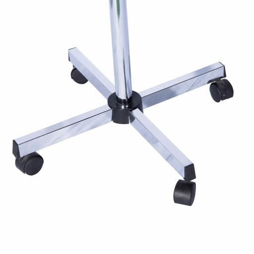 Secador de Pelo Profesional 1180W Secador de Casco con Altura Ajustable Temperatura Regulable Temporizador Capucha y Ruedas Climazon Peluquería para Cuidado del Cabello Blanco [7]