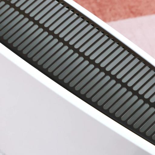 Calefactor Eléctrico 1830-2180W con 3 Modos Pantalla Táctil LED Termostato Regulable Temporizador para 12-18 ㎡ Blanco [7]