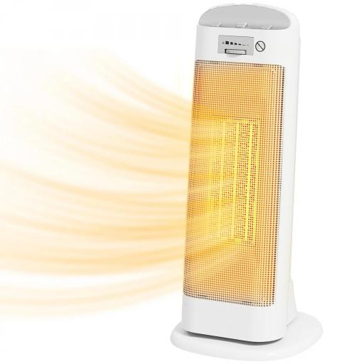 Calefactor Eléctrico Bajo Consumo 2000W con 4 Modos Termostato Regulable Protección contra Vuelcos y Sobrecalentamiento [8]