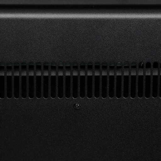 Chimenea Eléctrica 1800W con Efecto de Llama Mando a Distancia Temporizador Semanal para Sala 30 m² Blanco [7]