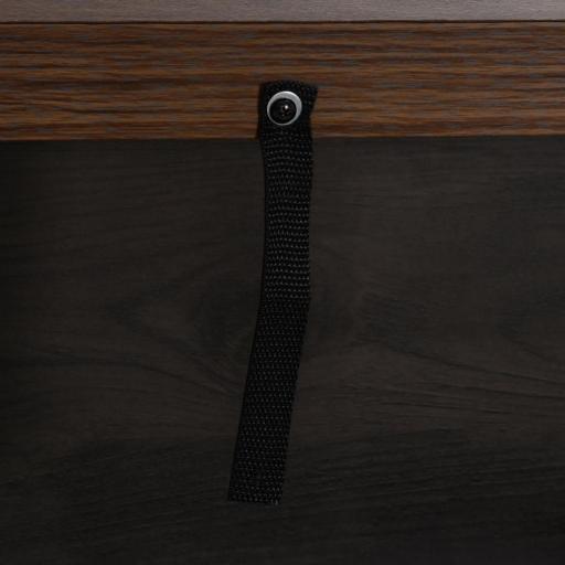 Chimenea Eléctrica 1800W con Efecto de Llama Mando a Distancia Temporizador Semanal para Sala 30 m² Gris Oscuro [7]