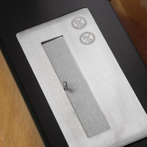 Chimenea de Bioetanol 7000 BTU con Tanque de 1,5 L Tiempo de Combustión 3H para Interiores 20-25 m² 60x26x50 cm Negro [7]