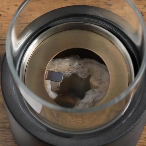 Chimenea Bioetanol Sobremesa Capacidad de 0,4L Combustión de 2,5h para Interior y Exterior 12x12x19cm Gris Oscuro [7]