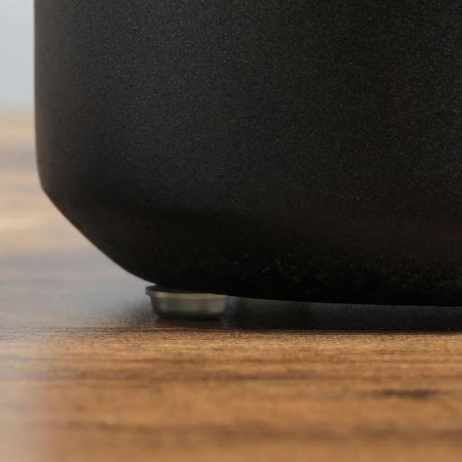 Chimenea Bioetanol Sobremesa Capacidad de 0,4L Combustión de 2,5h para Interior y Exterior 12x12x19cm Gris Oscuro [5]