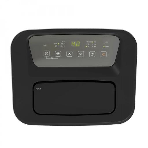 Deshumidificador Eléctrico Depósito de Agua 6 Litro 20L/día con 3 Modos 2 Velocidades Temporizador 33,5x26x53 cm Blanco [5]