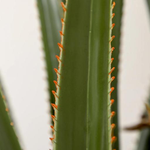 Yuca Artificial 190cm Planta Artificial con 39 Hojas Decoración para Hogar Salón Oficina Jardín Ø17x190 cm Verde [7]