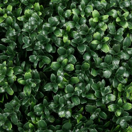 Set de 2 Bojs Artificiales, realistas, resistentes a la intemperie, fáciles de cuidar, 70 cm [2]