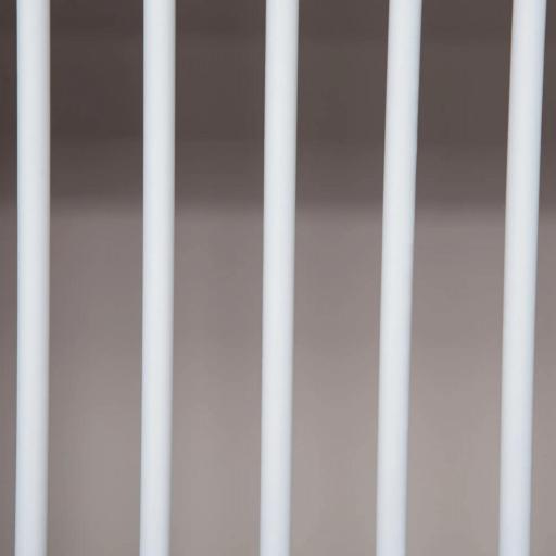 Cubierta de Radiador Blanco 90x18x84 cm Cubre Radiador de MDF Diseño Moderno Estante para Radiador Vertical para Salón [6]