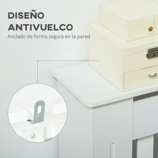 Cubreradiador de MDF Cubierta para Radiador para Salón Dormitorio Pasillo 172x19x81 cm Blanco  [1]
