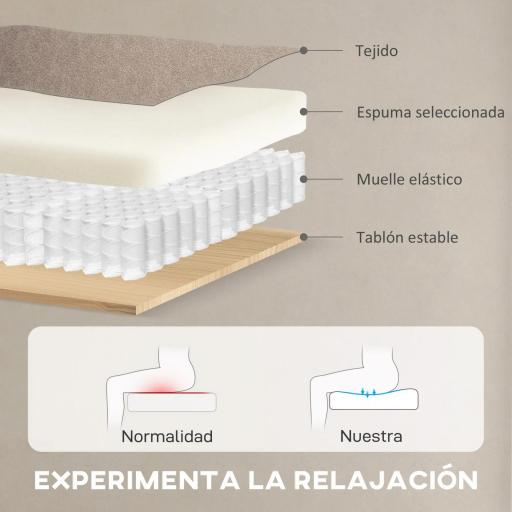 Sillón Reclinable con Motor sin Escobillas Reposapiés Tapizado Resistente y Bolsillos Laterales 80x83x104 cm Marrón [4]