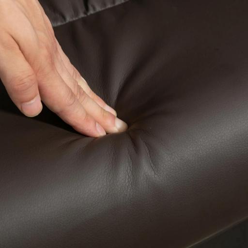 Sillón Relax Reclinable con Reposapiés con 10 Puntos de Masaje con Mando a Distancia para Salón Oficina Marrón [7]