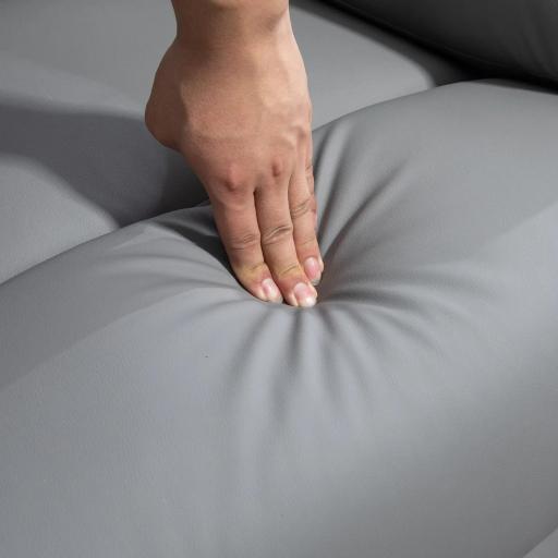 Sillón Levanta Personas Eléctrico con 8 Punto de Masaje Función de Calentamiento 2 Controles Remotos y Bolsillo Gris [7]