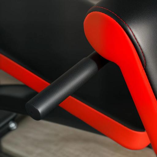 Banco de musculación plegable banc multifonction para entrenamiento cojín ajustable 8 posiciones 103x65x67-98 cm Negro [2]