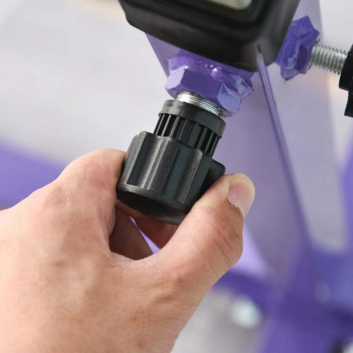 Barra de Gimnasia para Niños +3 Años Barra de Entrenamiento Altura Ajustable 92-150 cm Carga 75 kg 194x121x150cm Violeta  [7]