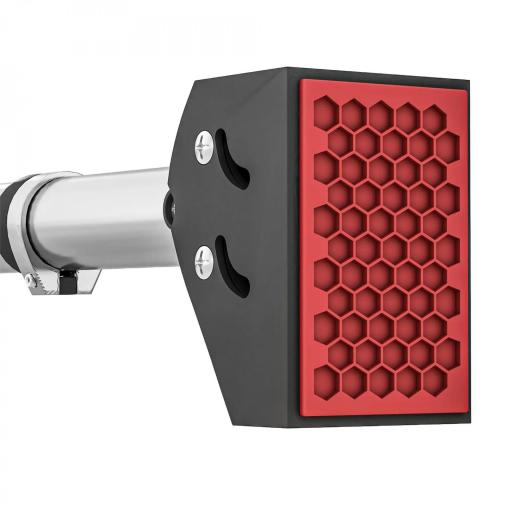 Barra para hacer Dominadas para Puerta Ajustable de 95 cm a 123 cm Carga 200 kg para Ejercicio y Entrenamiento Negro [7]