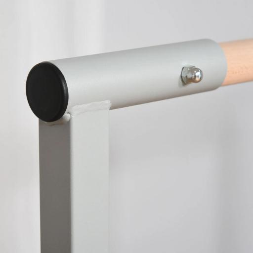 Barra de Gimnasia para Niños de +3 Años Barra de Entrenamiento Altura Ajustable 92-150 cm Carga 75 kg 194x121x150cm Azul [7]