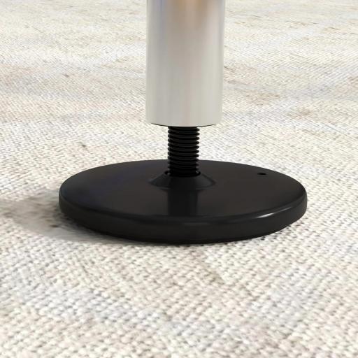 Barre de gymnastique para niños, barra horizontal plegable con altura ajustable y anillos de gimnasia, violeta [2]