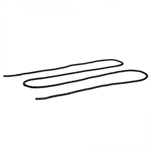 Cuerda de Batalla Ø38 mm Longitud 9 m Battle Rope Formación Battling Power Cuerda Ejercicio Fitness Deporte Poliéster Ultra Resistente Negro [7]