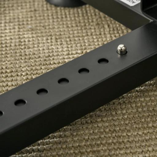 Mini Bicicleta Estática de Ejercicio Pedales Estáticos con Altura y Longitud Ajustables Pantalla LCD Máquina Pedalear de Manos y Piernas 33-43x40x24,5-34,5 cm Negro [7]