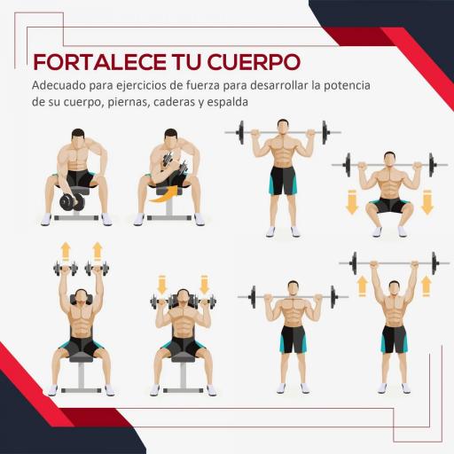 Juego de 4 Discos de Pesas de 2x5 kg y 2x10 kg Juego de Placas de Pesas con Agujero de Ø25 mm para Barra o Mancuernas Entrenamiento de Fuerza Levantamiento de Pesas Negro [4]