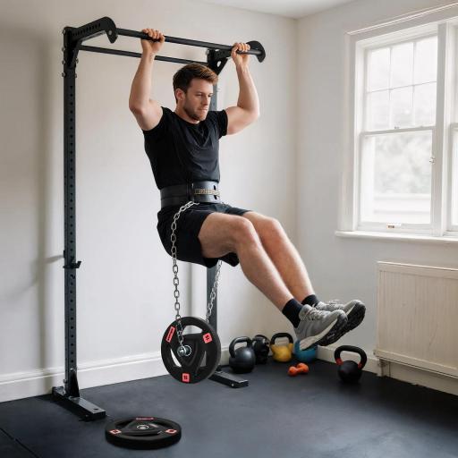 Juego de 2 Discos de Pesas Olímpicos de 15 kg Agujero 50 mm de Hierro Fundido para Entrenamiento de Fuerza Negro [5]