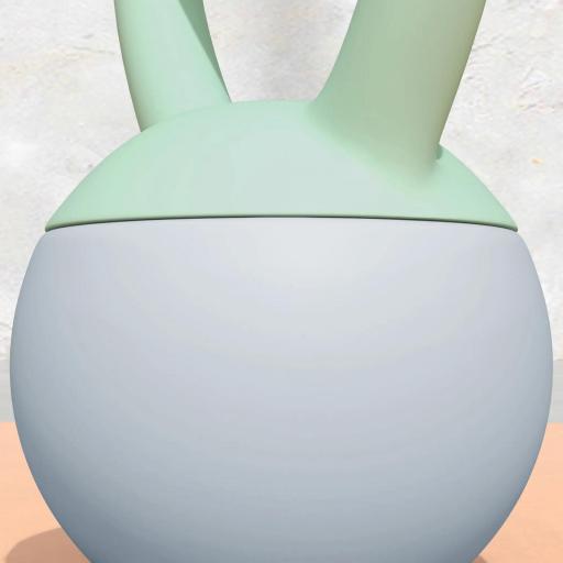 Pesa Rusa 4 kg Kettlebell Relleno de Arena Metálica y Mango Antideslizante para Entreno en Casa 19x15x25 cm Verde y Gris [6]