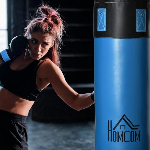 Saco de Boxeo Profesional, Punching Bag 72 cm con Guantes de 8 oz Gancho y Bolsa de Almacenaje, Saco de Arena para MMA, Karate, Taekwondo y Entrenamiento en Gimnasio en Casa