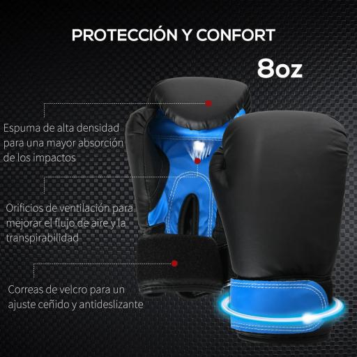 Saco de Boxeo Profesional, Punching Bag 72 cm con Guantes de 8 oz Gancho y Bolsa de Almacenaje, Saco de Arena para MMA, Karate, Taekwondo y Entrenamiento en Gimnasio en Casa [2]