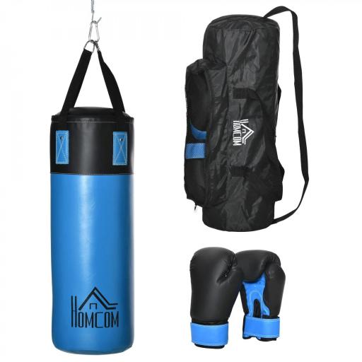 Saco de Boxeo Profesional, Punching Bag 72 cm con Guantes de 8 oz Gancho y Bolsa de Almacenaje, Saco de Arena para MMA, Karate, Taekwondo y Entrenamiento en Gimnasio en Casa [9]