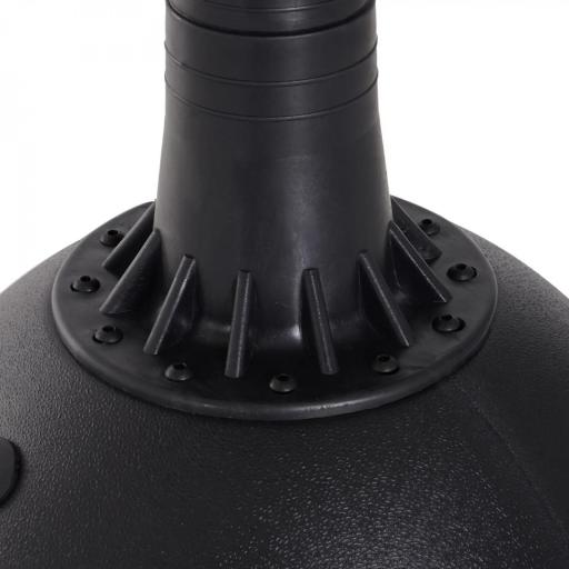 Saco de Boxeo de Pie 165 cm con Base Rellenable de Agua 22,5 kg o Arena 27,5 kg y Ventosas de Goma para Adultos y Niños 50x50x165 cm Negro [7]