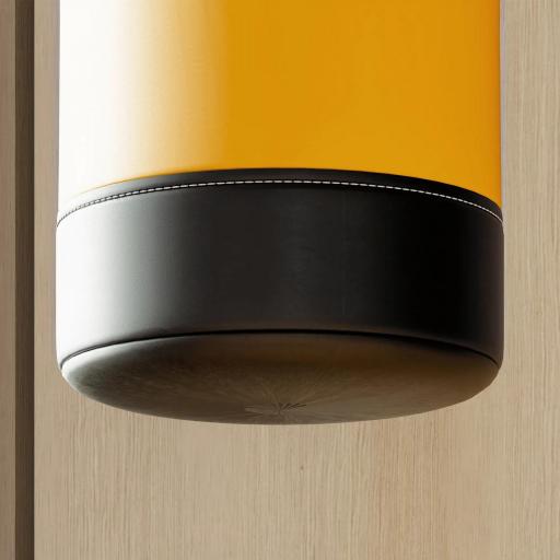 Saco de Boxeo sin Relleno con Guantes de Boxeo Gancho y Muñequeras y Tobilleras Amarillo [7]