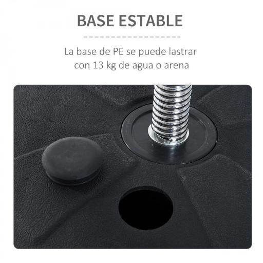 Saco de Boxeo de Pie con Altura Ajustable en 4 Niveles 126-144 cm Base Rellenable y Guantes de Boxeo Rojo y Negro [4]