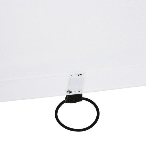 Portería de Fútbol para Niños con Lona de Precisión y Puntería para Entrenamiento y Perfeccionamiento 240x88x174 cm Blanco [6]