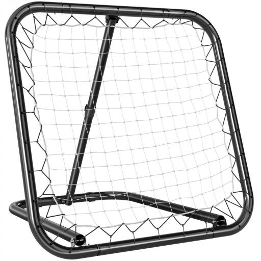 Red de Rebote Plegable Reboteador Ajustable en Ángulo de 5 Niveles para Entrenamiento de Fútbol Tenis Béisbol Deportes 78x84x65-78 cm Negro [9]