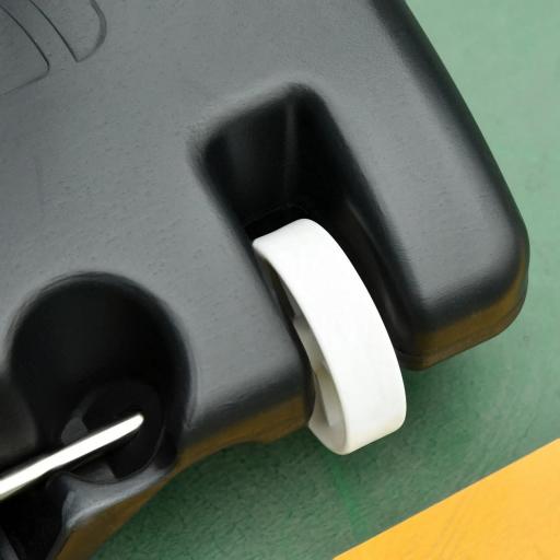 Canasta de Baloncesto con Altura Ajustable de 155-210 cm Base Rellenable y Ruedas para Exterior e Interior Multicolor [7]