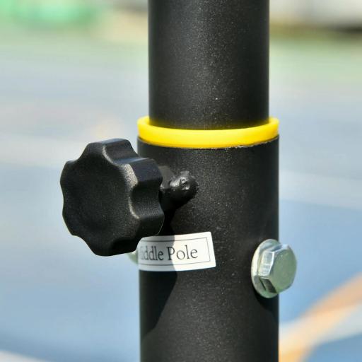 Canasta de Baloncesto con Altura Ajustable 206-260 cm Aro de Baloncesto con Ruedas y Base Rellenable Negro [7]