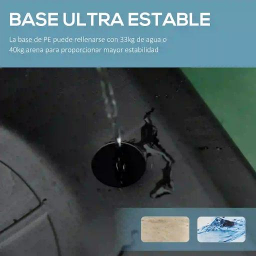 Canasta de Baloncesto Ajustable de 205-261 cm Aro de Baloncesto Portátil con Soporte de Acero Base Rellenable y 2 Ruedas de Transporte para Niños y Adultos Rojo Negro [4]