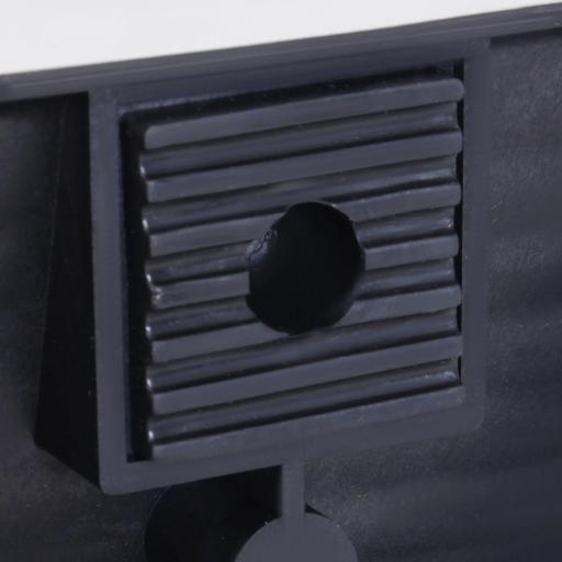 Juego de 2 Rampas Portátiles de Plástico Carga 3 Toneladas para Coches Estándares Furgonetas Pequeñas 91x30x21 cm Negro [7]