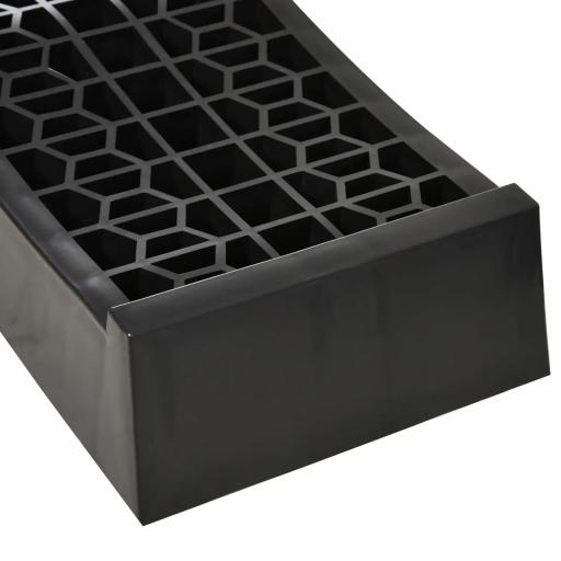 Conjunto de 2 Rampas para Coche de Plástico Rampas Portátiles Carga de hasta 3 Toneladas Rampas para SUV Furgonetas [7]