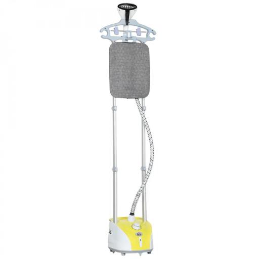 Plancha de Vapor Vertical 1950W 2 L con Temperatura Ajustable en 11 Niveles y Barra Telescópica Amarillo [9]