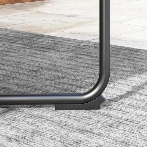 Conjunto de Jardín de Ratán Sintético con Sofá de Exterior de 4 Módulos y 1 Mesa de Centro y Cojines Gris [7]