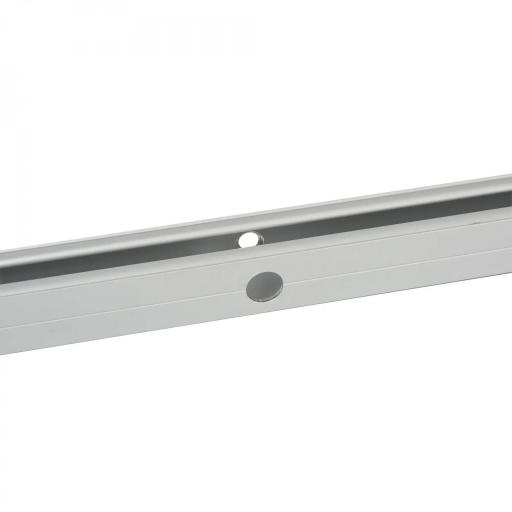 Puerta Corredera de Cristal Satinado 102,5x205 cm Puerta Corrediza con Riel Tirador y Cristal de Seguridad Translúcido [7]