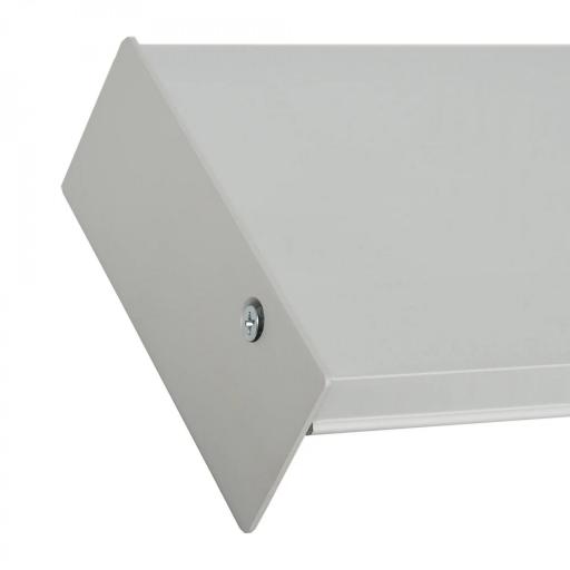 Puerta Corredera de Cristal 77,5x205 cm Puerta Corrediza Deslizante con Riel de Cristal de Seguridad Translúcido [9]