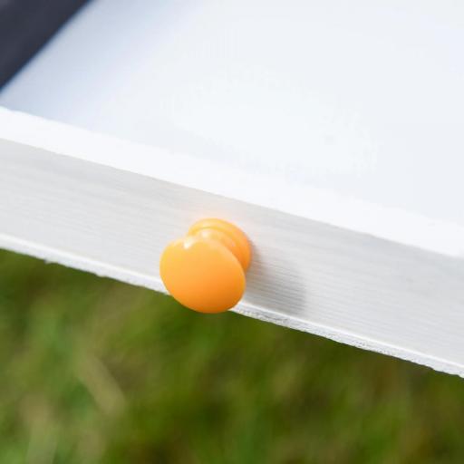 Gallinero de Madera Exterior Jaula Cercada para Gallinas con Caja Nido Corral de Metal Techo Asfáltico Bandeja Extraíble Ventana y Rampa 170x81x110 cm Gris [7]