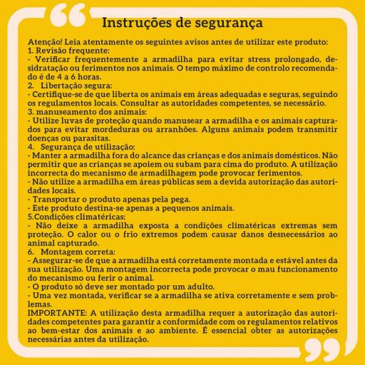 Trampa para Animales Vivos Plegable 81x26x34,5 cm Jaula de Captura de Alambre con Puerta y Asa para Conejos Plata [6]