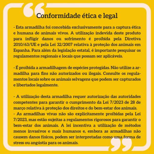 Trampa para Animales Vivos Plegable 81x26x34,5 cm Jaula de Captura de Alambre con Puerta y Asa para Conejos Plata [7]