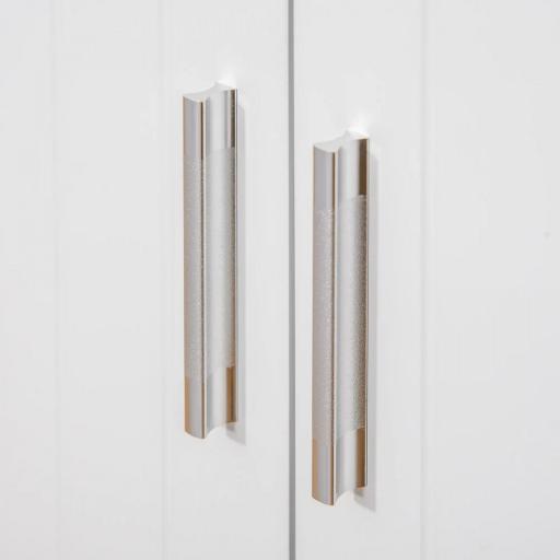 Mueble Arenero para Gatos con Puerta Rascador para Gatos Caja de Arena para Gatos para Interior 91x52x50,5 cm Blanco [7]