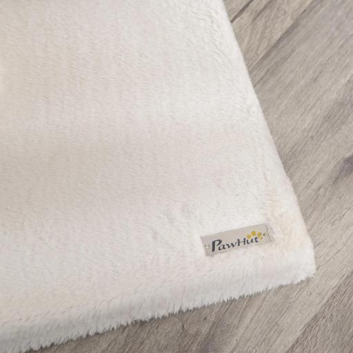 Árbol Rascador para Gatos Pequeño Altura 66 cm Torre Escalador de Gato con Cueva de Juncos Cama Superior Cojines Poste Rascador de Sisal y Bola Colgante Crema y Natural [5]