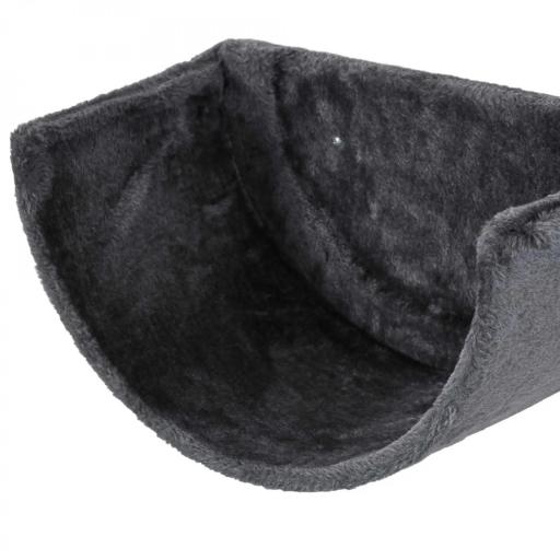 Juego de Escalada para Gatos de Pared Estantes para Gatos 4 Piezas Hamaca Nido Plataformas para Saltar Gris Oscuro [7]