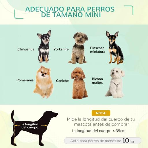 Cama Elevada para Perros Gatos Portátil Cama para Mascotas con Zona de Malla Transpirable y Tela Oxford para Interior Exterior 61x46x18 cm Rojo [5]